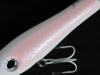 White with Pink Sides